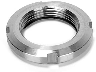 Selbstsichernde Sicherungsmutter aus Karbonstahl, M30 x 1,5 mm Gewinde zum Anziehen des Lagers auf der Positionierungswelle, mit jeder Feineinstellung