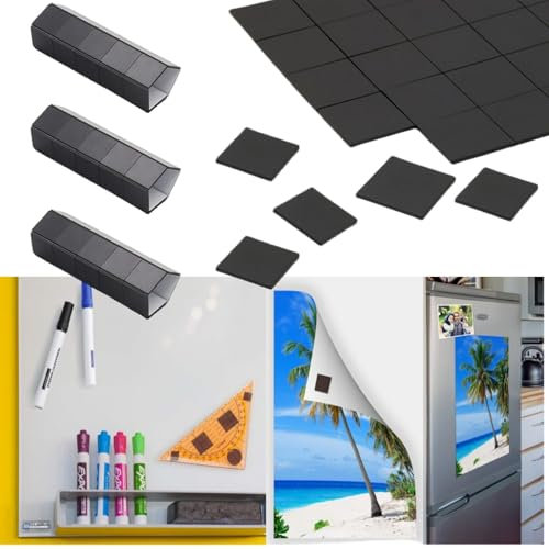 Magnetplättchen Selbstklebend,4pcs Magnetplättchen,Magnet Plättchen,Magnetplättchen Selbstklebend Stark,Magnetplättchen Selbstklebend Schule,Magnetische Plättchen,Magnetische Plättchen Selbstklebend
