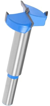 TOP-VIGOR 28mm Forstnerbohrer – Hartmetall-Wendelbohrer mit Blauer Beschichtung für Präzisionsbohrungen in Holz, Flächenbohrungen und Scharnierbohrungen