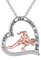 Volleybal Kette 925 Sterling Silber Volleybal Anhänger Halskette Inspirational Schmuck Geschenke für Damen Frauen Mädchen Volleyball Liebhaber Volleyballspieler