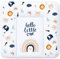 Matelas a langer bebe 75x72 cm - table à langer pour bébé avec plan, tapis imperméable facile à nettoyer à poser sur une machine à laver ou une commode Hemnes ou Malm Motif Arc-en-ciel