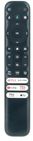 ALLIMITY Voice Telecomando Sostituzione adatta per TCL Mini Led 8K Smart TV RC813 FMB1 RC813-FMB1