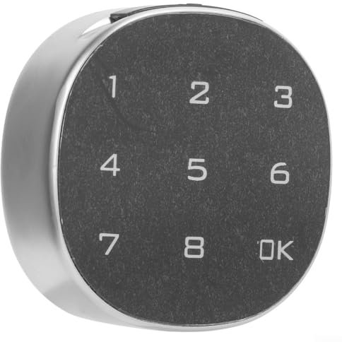 PETSTIBLE Intelligentes Briefkastenschloss, digitales elektronisches Passwort-Code-Schloss, geeignet für Schrankbriefkasten-Dateien (20 mm)