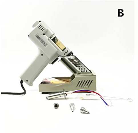 Desoldering Gun Electric Absorb Gun S-993A Electric Vacuum Desoldering Pump Solder Sucker Gun 100W Easy to Use for Beginners and Professionals (Color : B-220)