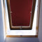 Ygann Dachfenster Rollo Thermo Sonnenschutz Verdunkelungsrollo für Dachfenster UV Schutz mit Saugnäpfe ohne Bohren ohne kleben (Rot,52x76cm)