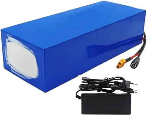 E-Bike Fahrrad Pedelec Akku 12V 24V 25.2V 29.4V 36V 48V 8AH 10AH 12AH 15AH 18AH 20AH 25AH 30AH Wiederaufladbarer Faltrad Ersatzakku Lithium-Ionen Akku Für 800W Motor 36V15AH,XT60