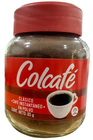 Café soluble instantáneo Colcafé clásico, 85g, Café Colombiano