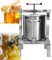 Manuelle Honigpresse, Honigschleuder für Die Bienenzucht, 10L Manueller Antrieb, Honigpresse mit Maschen, Honig-Bienenwachspresse für Die Bienenzucht, Honigernte für Anfänger