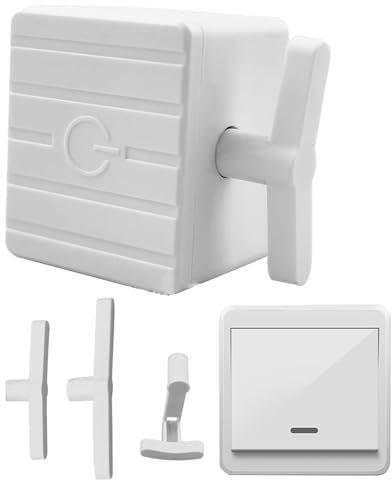 Pulsador de botón remoto, interruptores de dedo inalámbricos autoadhesivos, dispositivos domésticos inteligentes, interruptores de luz universales para interruptores de luz automáticos,