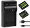 iPrize 2X NB-6L, NB-6LH Batterie et Chargeur pour Canon PowerShot SX170 is, SX240HS, SX260HS, SX270HS, SX280HS, SX530HS, SX710HS, SX610HS, SX700HS, SX600HS, D30, S120, S200, SX510HS, SX520HS