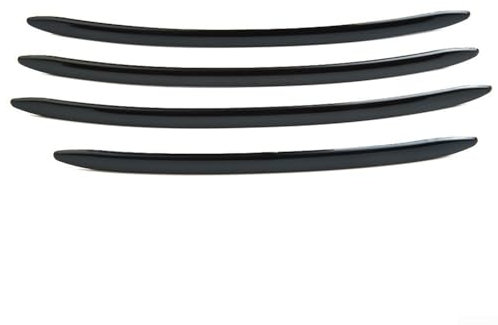 HomeVortex Stainless Steel Black Door Handle Decoration Suitable for BMW 5 Series 520Li F10 2011-2017 Car Exterior Decorate