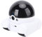 Mini 1080P Camera Robot, Movable Pet Cameras Indoor with Dual Lens, Wifi Home Security Camera, 2-Way Audio, Motion Detection, Phone App Control, Battery Powered