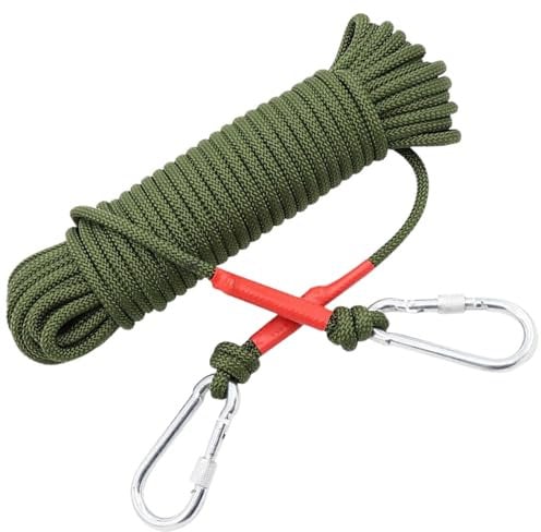 Climbing Rope | Escape Rope | Outdoor Rope | Multi-functional Rope, Ideal For Camping, Rescue, Outdoor, Hiking, Caving And Home Window Balcony Railing Treehouse External