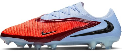 Nike Herren Phantom 6 Low Elite normalen Rasen Fußballschuh, Royal Tint/Bright Crimson, 42.5 EU
