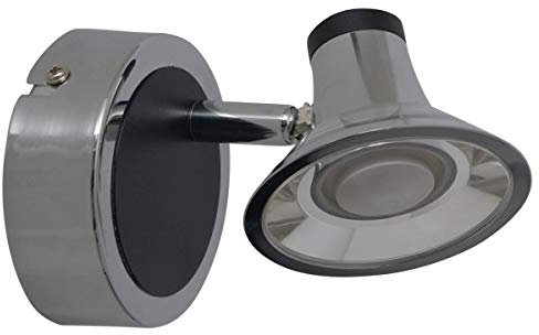 Näve Leuchten 1239742 A++ to A, LED Wand-/ Deckenstrahler Black, 5 W, chrom, 13 x 9 x 13 cm