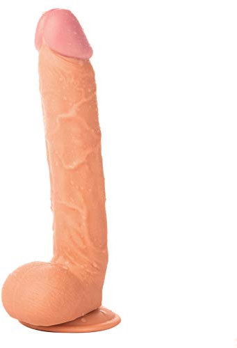 Dildo - Real Dong mit extra starkem Saugnapf - 26cm - Sexspielzeug XL von Aurelia - Penis Nachbildung