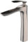 Moderne Waschbecken Wasserhahn Einhand Einlochmontage hohe Armatur für Bad Schiff Toilette Nickel gebürstet Finish Leekayer