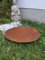 Zen Man Edelrost Garten Feuerschale Garten Schale Pflanzenschale Rost Metall Gardendeko 1mm (032066-1:60 * 60 * 7,5cm)