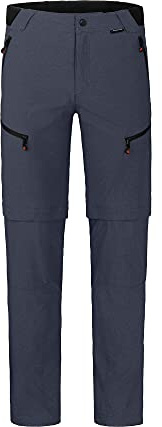 Bergson LEBIKO Zipp-Off | Herren Wanderhose - Herren Zipp-Off Wanderhose (Bermuda-Funktion), Normal-/Kurz-/Langgrößen, Supra Stretch (4-Wege) & Ripstop (reißfest), schnell zur Shorts abzippbar, 6 Tas