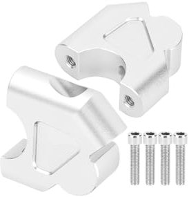 Elevador de manillar, elevador de barra de manillar de motocicleta Adaptador de montaje de abrazadera de apto para R1200GS R1250GS