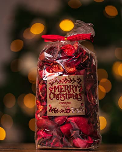 Marco Paul Christmas Pot Pourri Festive Cinnamon Festive Home Fragrance Xmas Scented Potpourri Long Lasting Winter Aroma Decorative Gift Home Office Wedding