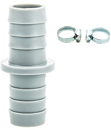 tecuro Verbindungssatz für Ablaufschläuche Ø 19-21 mm von Wasch-, Spülmaschinen - 56607-S