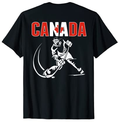 Canada Ice Hockey Fans Trikot – Support Canadian Hockey Team T-Shirt