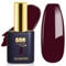 YTD Likomey UV Gellack Nagellack Gel,15ml Burgunderrot Soak Off Farbgel Nagelgel Maniküre Farbe Gel Nail Polish,CS219