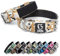 TSPRO Taktisches Hundehalsband, Verstellbares Halsband Hund mit Metallschnalle und Flicken, Haltbar und Dick, für Mittelgroße bis Große Hunde (Camo Khaki M+)