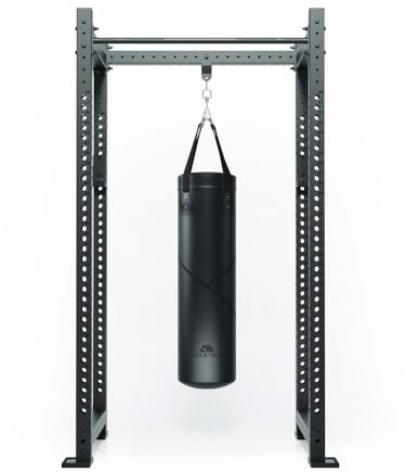 Atletica R8 Hakenhalterung | Universell nutzbare Hakenöse | Halterung für Boxsäcke, Widerstandsbänder, TRX | Nutzt den vorhandenen Raum im Power Rack