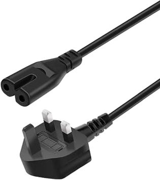 Power Cable Lead Plug Replacement for VIZIO M-Series M213ad-K8 M51ax-J6 M512e-k6 V-Series V20-J8 Soundbar UK Mains Power Figure 8 AC Cord