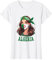 Algérie fille Algérienne fille Algérie femme drapeau Cadeau T-Shirt