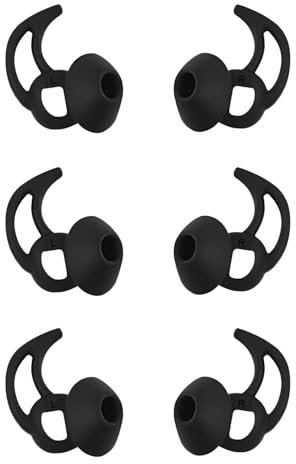 MQIMY Earbud Replacement Tips Silicone Earbud Tips Compatible with Bose Quietcomfort and Sport Headphone Ear Tips Small 3 Pairs