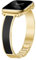 Newlibery Schlanke Gold Armband für Damen Kompatibel mit Apple Watch 38 mm, 40 mm, 41 mm, 42 mm(S10), Schmuck Elegantes Metallband, verstellbar für iWatch Series 10/9/8/7/6/5/4/3/2/1/SE
