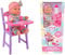 Lullaby Baby Doll included Highchair and Accessories | 12-inch Baby Doll Set | 12” Baby Toy with Cot