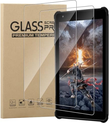 MEMELOKA Vetro Temperato per Pritom K7 Tablet Bambini 7 Pollici, 2 Pezzi Durezza 9H Antigraffio HD [Anti-Impronta][Senza Bolle] Pellicola Protettiva per Pritom 7 Pollici