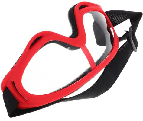 Abaodam Schutzbrille zum Reiten, für Outdoor-Sportzubehör, Brille für Radfahren, Zubehör für Training, Radfahren, Üben, multi, 18.00X8.00X1.50CM