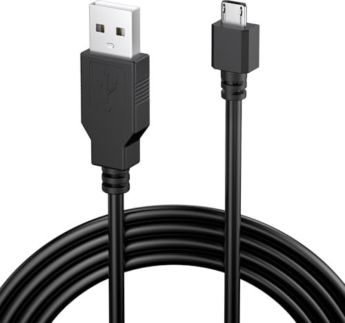 1.8M Charger for PS4 Controller Charger Cable, 5.9FT Micro USB Cable Charging Sync Cord for Sony PS 4/ Dualshock 4/ PS4/Slim/Pro, Microsoft Xbox One/One S/One X