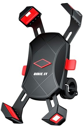 BIKE IT Motorcycle Quick Release Phone Holder Cradle Cellphone Holder Bar/Mirror Mount