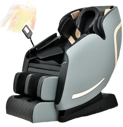 Massagesessel mit Rollen und einstellbarer Intensität für Zuhause und Büro