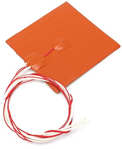 Alamor 120x120mm 12V 120W Silikon-Heizung Pad 3D Drucker beheizte Heizung Matte