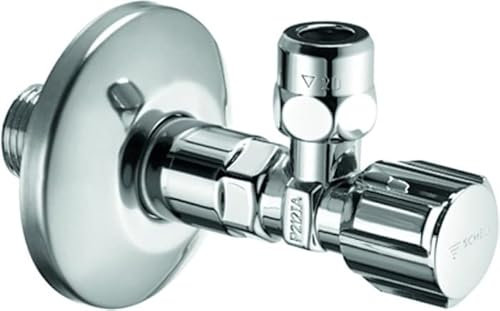 SCHELL Eckregulierventil COMFORT 1/2, chrom, lange Ausführung