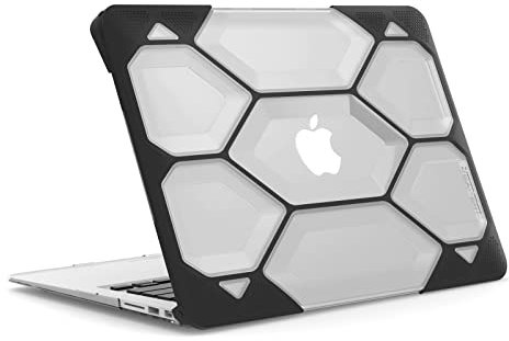 IBENZER HA13CYCL Kompatibel MacBook Air 13 Zoll Hülle A1466 A1369, robuste Schutzhülle für Apple Mac Air 13 alte Version 2017 2016 2015 2014 2013 2012 2011 2010, transparent