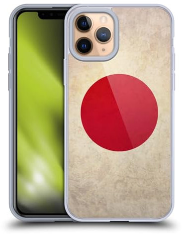 Head Case Designs Japan Japanese Nisshoki Vintage Fahnen Gelhülle [Militärischer Schutzgrad] Kompatibel Mit Apple iPhone 11 Pro Und Kompatibel Mit MagSafe