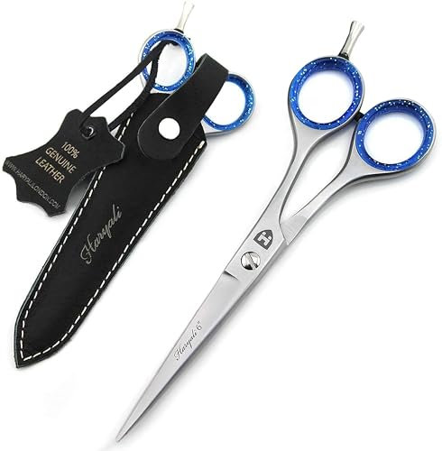 Haryali London Forbici Parrucchiere Professionali - Forbici per Capelli da Barbiere per Taglio di Capelli e Barba - Affilato Acciaio Inox Forbici Professionali Parrucchiere per Uomini e Donna