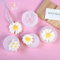 FineInno 4 Stück Blumen Epoxidharz Formen,Sonnenblumen Gießformen,Frühling Giessformen Sonnenblumen Silikonform DIY Ornamente Schmuck Anhänger