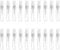 Voarge 30Pcs Mini Spray Atomizer Empty Bottles, 2ml Spritzer Bottle Clear Plastic Refillable Bottle, for Liquid Travel Party Makeup Tool, Portable Perfume Empty Sample Bottle Sprayer