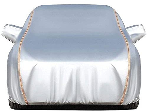 RONGESAEFS Autoabdeckung vollgarage Auto abdeckplane für Opel Corsa E Corsa GSi/OPC (X15) 2014-2019 Autoabdeckung Allwetter-Schneefest Winddicht Wasserdicht UV-beständig(Color:A,Size:Corsa E)
