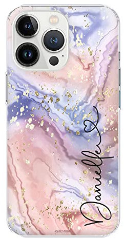 CaseStone Personalised Phone Cases fit Apple iPhone – Custom Design Made in UK – Great Gifts for Valentine’s Day, Birthday, Christmas (iPhone 13 mini, 01)