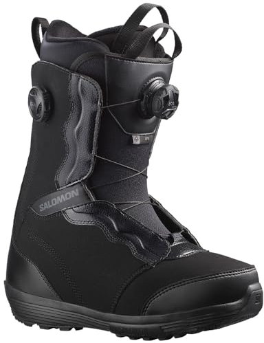 Salomon Damen Snowboardboot IVY BOA SJ BOA, Größe:40, Farben:Black/Black/cas